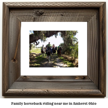 family horseback riding near me in Amherst, Ohio